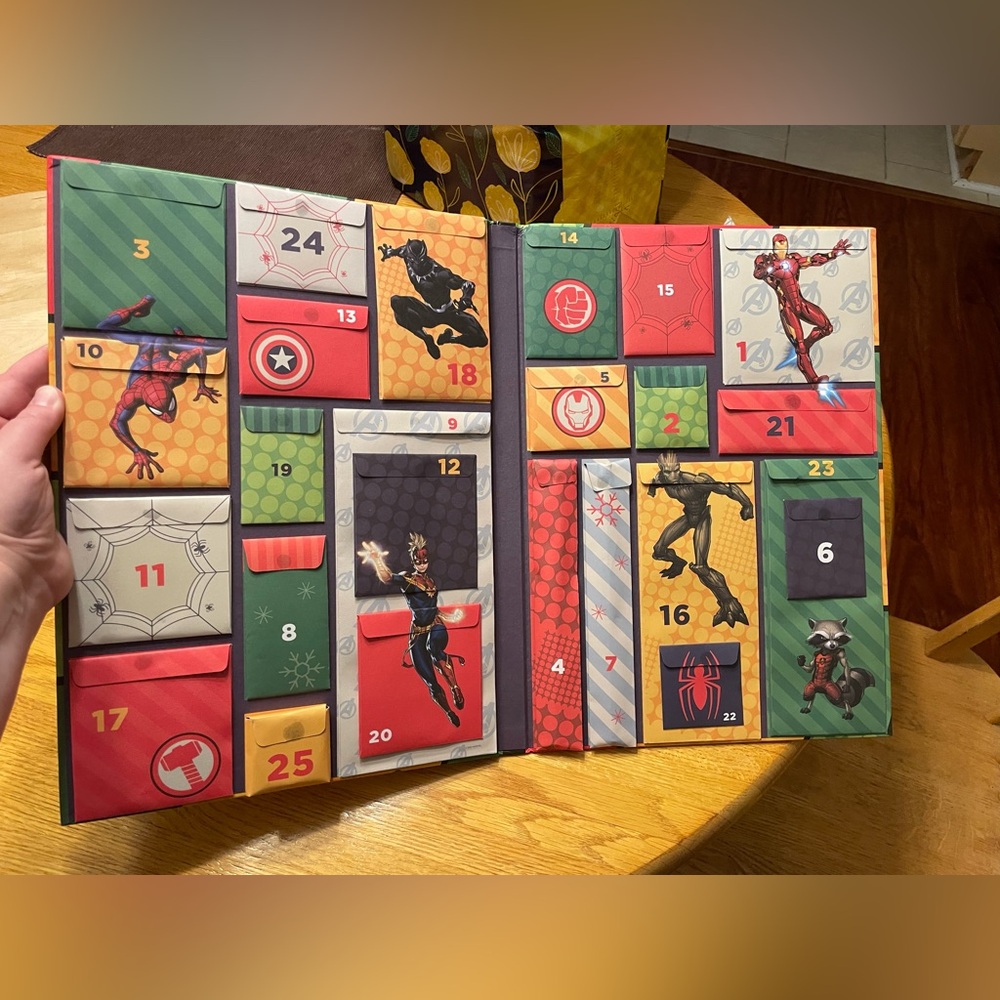 Marvel Advent Calendar - Christmas Xmas Countdown - Super Heroes, Comic Book - Picture 6 of 14
